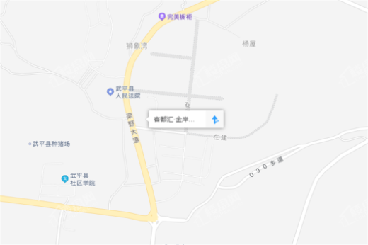 客都汇·金岸佳园交通图